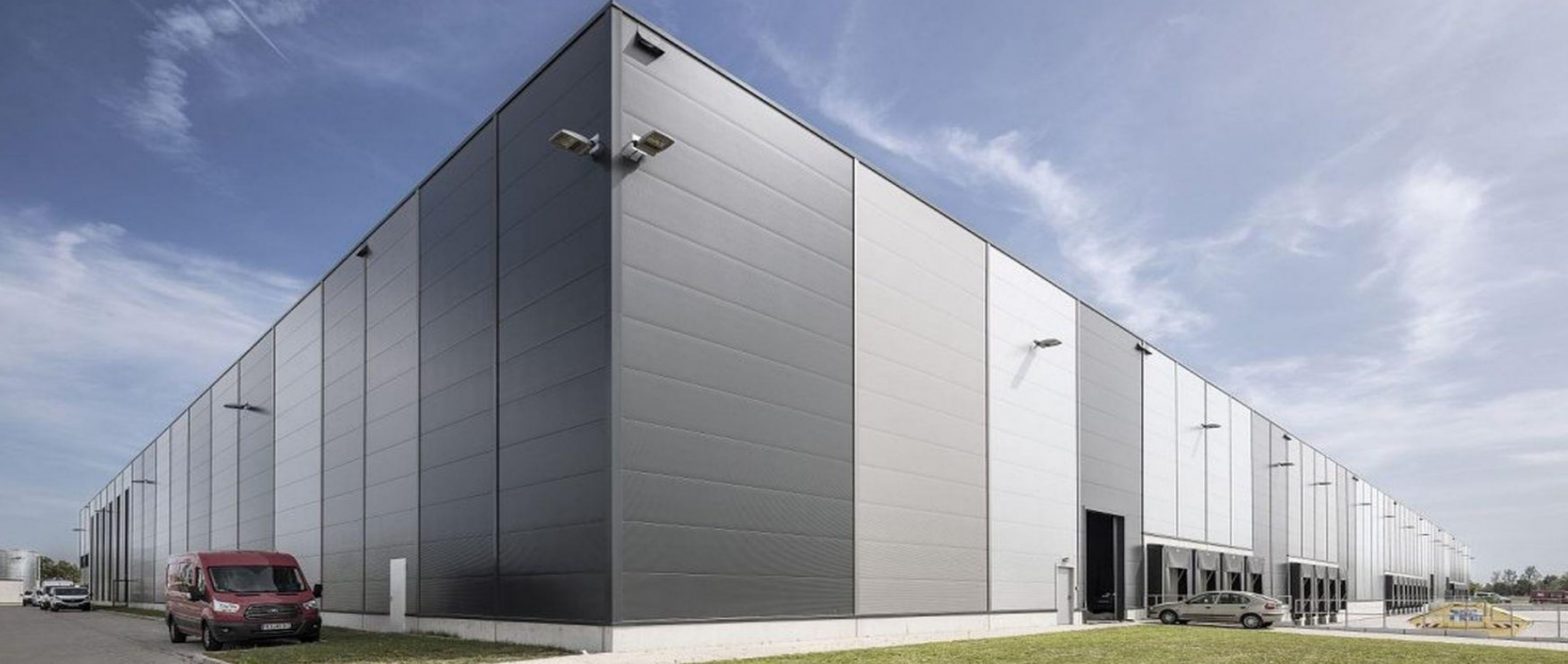 3D rendition of an industrial building located in VGP Park Brasov